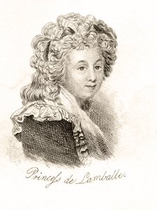 Marie-Therese Louise di Savoia-Carignano, uit 