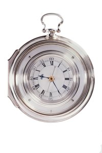 Marine horloge, in zilveren paar-kast, door John Harrison en Zoon, 1770, Londen