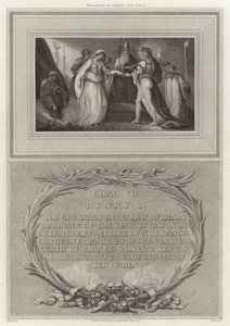 Huwelijk van Hendrik de Eerste door English School