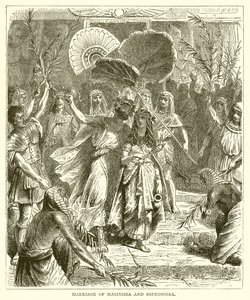 Huwelijk van Masinissa en Sophonisba door English School