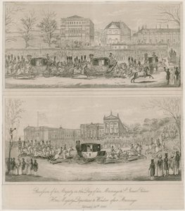 Huwelijk van Koningin Victoria en Prins Albert, 10 februari 1840