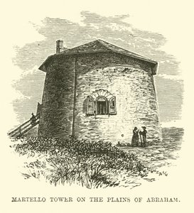 Martellotoren op de Vlakte van Abraham door English School