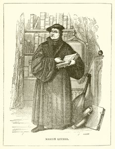 Maarten Luther door English School
