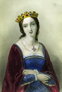 Maria I van Engeland, dochter van Hendrik VIII, gedrukt door Henry G. Bohn, 1856 door English School