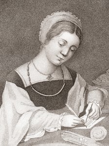 Mary, Koningin van Schotland door English School