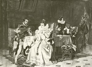 Mary Stuart en Rizzio