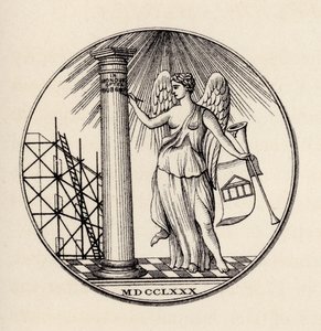 Vrijmetselaarszegel, 1780, uit 