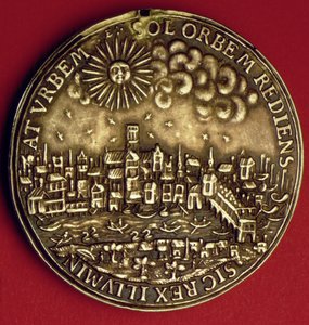 Medaille ter herdenking van de terugkeer van Karel I naar de stad Londen na de Schotse kroning, 1633 door English School