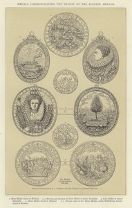 Medaille ter herdenking van de nederlaag van de Spaanse Armada