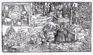 Medische kruidenkweek, 1531 door English School