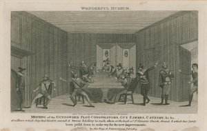 Bijeenkomst van de samenzweerders van het Kruitvatcomplot door English School
