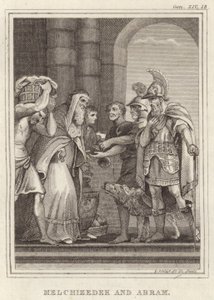Melchizedek en Abram door English School