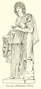 Melpomene, Vaticaan door English School