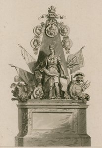 Gedenkteken voor Lord Ligonier, Westminster Abbey, Londen door English School