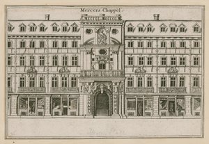 Mercers Chapel, Cheapside, Londen door English School
