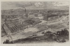 De Pale-Ale Brouwerij van Messers Allsopp en Zonen in Burton-on-Trent