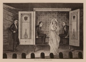 Messrs, Maskelyne and Cookes Dark Seance (gravure)