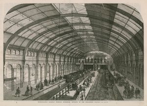 Metropolitan Railway Westelijke Uitbreiding door English School