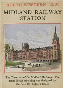Midland Treinstation, St Pancras, Londen door English School