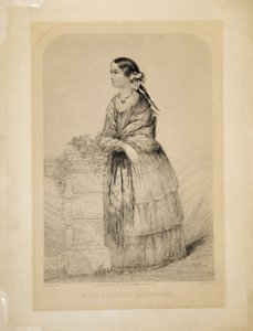 Miss Florence Nightingale: De Vriend van de Soldaten, gegraveerd door T.H. Ellis, uitgegeven door Ellis, 51 Jewin Street, City of London, 1 mei 1856 door English School