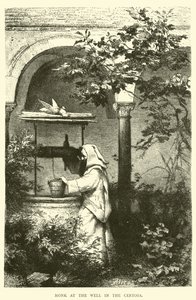 Monnik bij de put in de Certosa