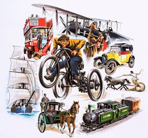 Montage van vervoersmiddelen