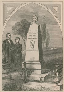 Monument voor James Henry Leigh Hunt door English School
