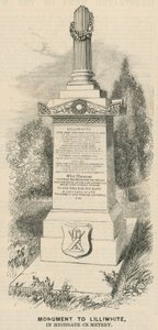 Monument voor Lilliwhite door English School