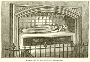 Monument voor prinses Elizabeth