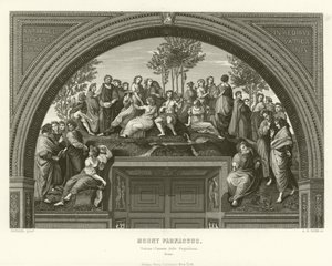 De berg Parnassus door English School