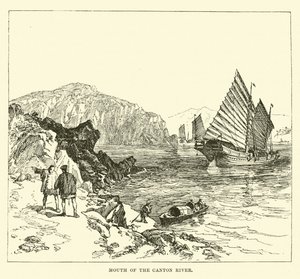 Monding van de Canton-rivier door English School