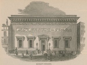 Moxhays gebouw aan Threadneedle Street door English School