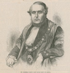 Wethouder Dakin, gekozen Lord Mayor van Londen