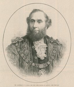 Wethouder J W Ellis, de nieuwe Lord Mayor van Londen
