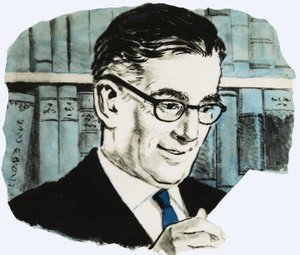 Meneer Answers, de man die vragen van lezers beantwoordt voor Treasure