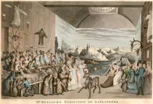 De tentoonstelling van Mr Bullock van Laplanders door English School
