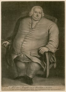 Mr Edward Bright, wijlen van Maldon, Essex, overleden 10 november 1750, 29 jaar oud