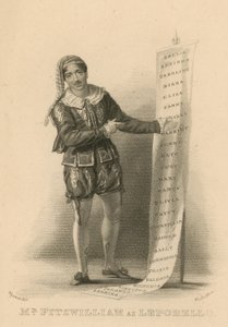 Mr Fitzwilliam als Leporello