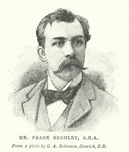 Frank Bramley, ARA (gravure)