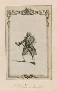 Mr Garrick als Macbeth door English School