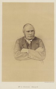 De heer J Froude Bellew (litho)