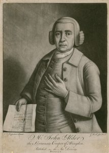 De heer John Alder, de gelukkige kuiper van Abingdon, loterijwinnaar door English School