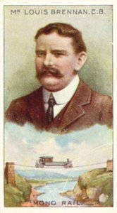 Mr Louis Brennan, CB, monorail door English School