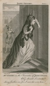 Mevrouw Yates in de rol van Jane Shore
