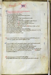 Ms.25511 fol.36r Inventaris van Dean Lyseux, St. Pauls Cathedral, 1440 door English School