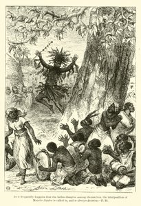 Mungo Park in Afrika (gravure) door English School