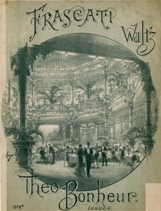 Muzikale partituur voor Frascati Waltz door Theo Bonheur door English School
