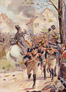 Napoleon bij de Slag bij Lutzen