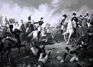 Napoleon triomfeert in de Slag bij Austerlitz door English School
