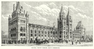 Natuurhistorisch Museum, South Kensington door English School